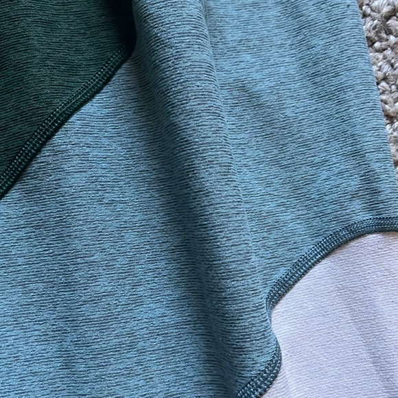 Outdoor voices Hunter green color block 7/8 color blocked leggings size XL- EUC - Picture 5 of 7